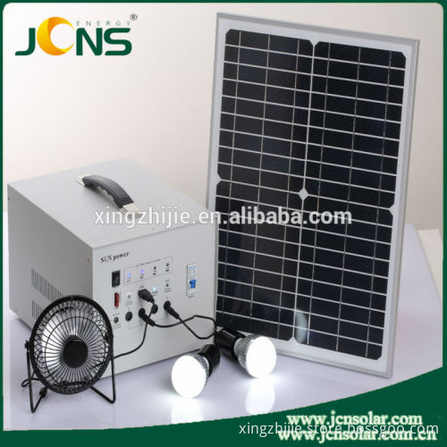 factory price newest 50W small home portable solar system, solar generator for home and outdoor with CE FCC ISO9001